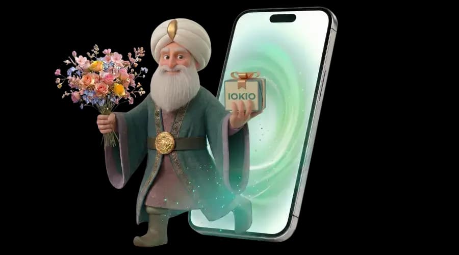 İokio platformasını təqdim edən şəxs